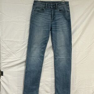 American Eagle Outfitters Men's Skinny Jeans Next Level Flex in Light Blue 29x34